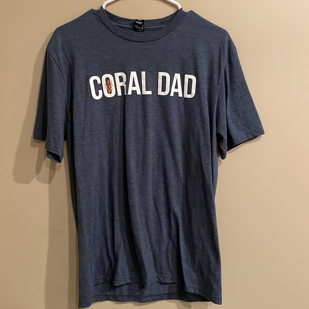 Coral Dad t shirt